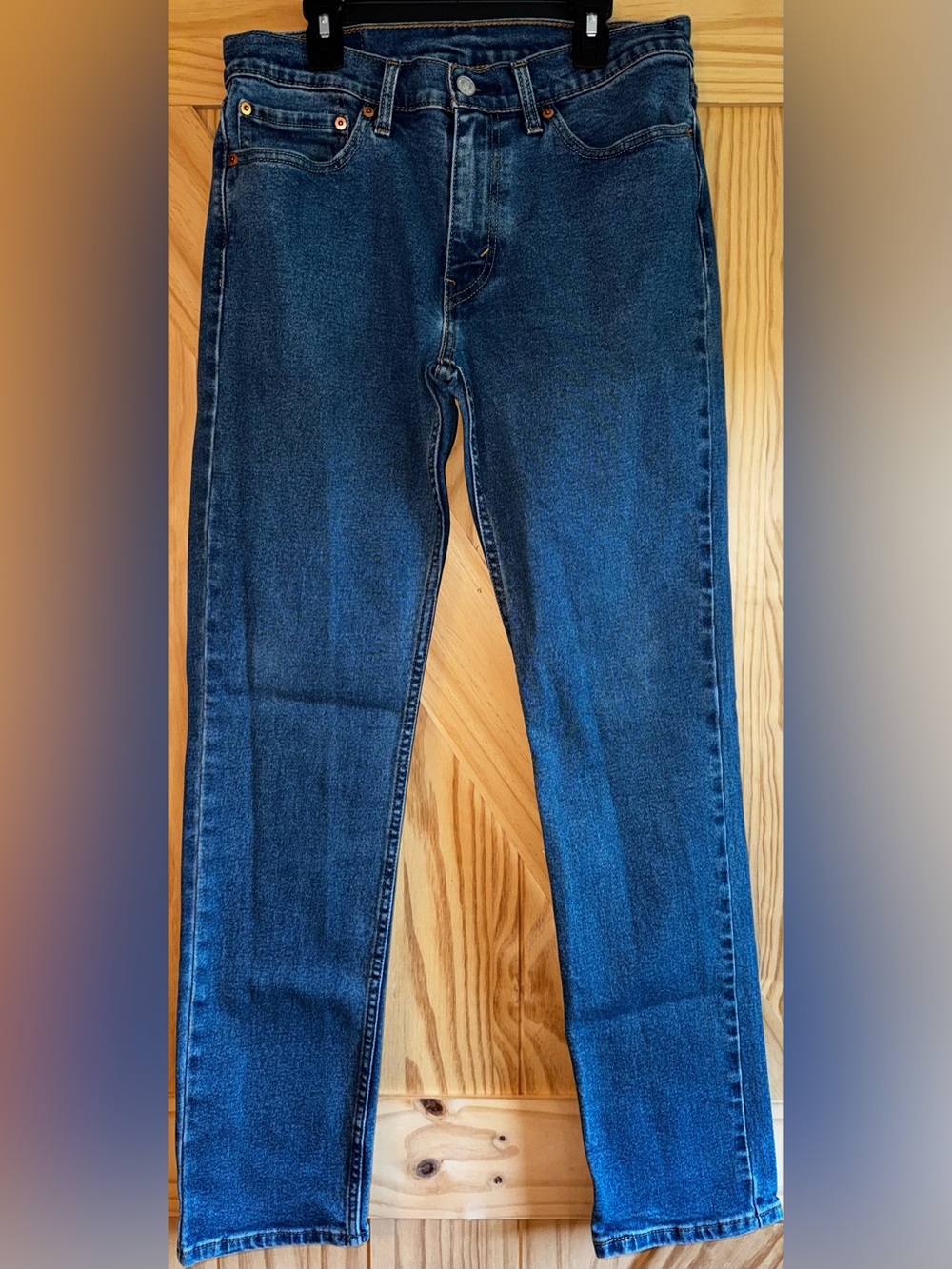 Levi's Classic Blue Denim Jeans 511-Slim Fit All Seasons Tech